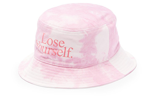 Lose Yourself tie-dye cotton bucket hat, Paco Rabanne